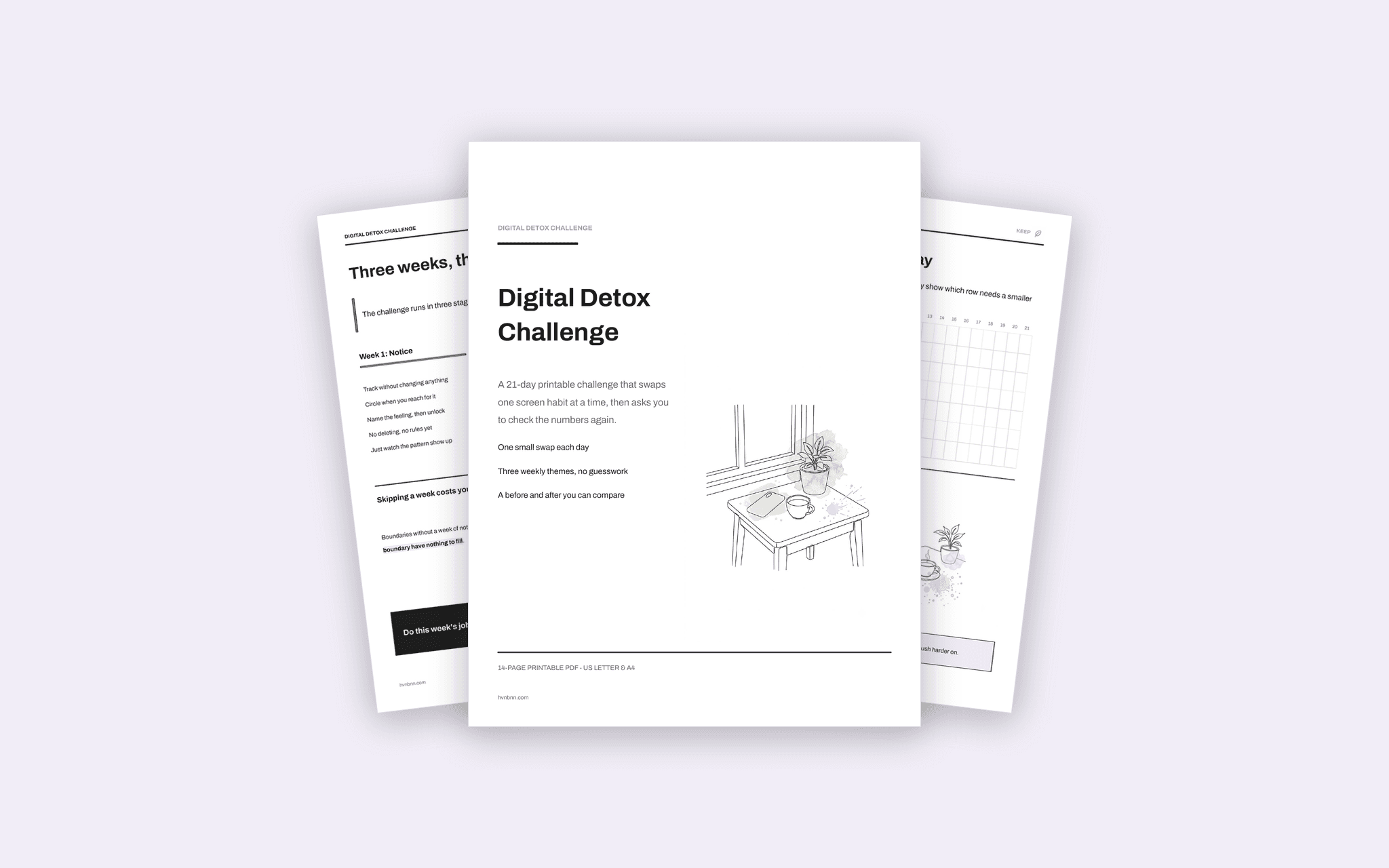 Digital Detox Challenge — product cover